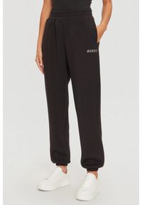 Guess - GUESS Czarne damskie spodnie dresowe Cecilia, Rozmiar S. Kolor: czarny. Materiał: dresówka #1