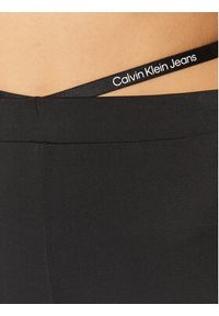 Calvin Klein Jeans Spodnie materiałowe J20J221919 Czarny Straight Fit. Kolor: czarny. Materiał: syntetyk #5