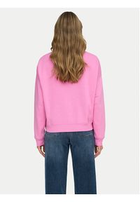 only - ONLY Bluza 15254183 Różowy Loose Fit. Kolor: różowy. Materiał: bawełna #2
