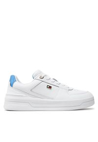 TOMMY HILFIGER - Sneakersy Tommy Hilfiger. Kolor: biały