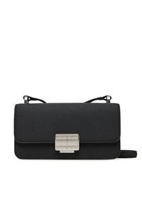 Tommy Jeans Torebka Tjw Crush Crossover AW0AW17529 Czarny. Kolor: czarny. Materiał: skórzane #5