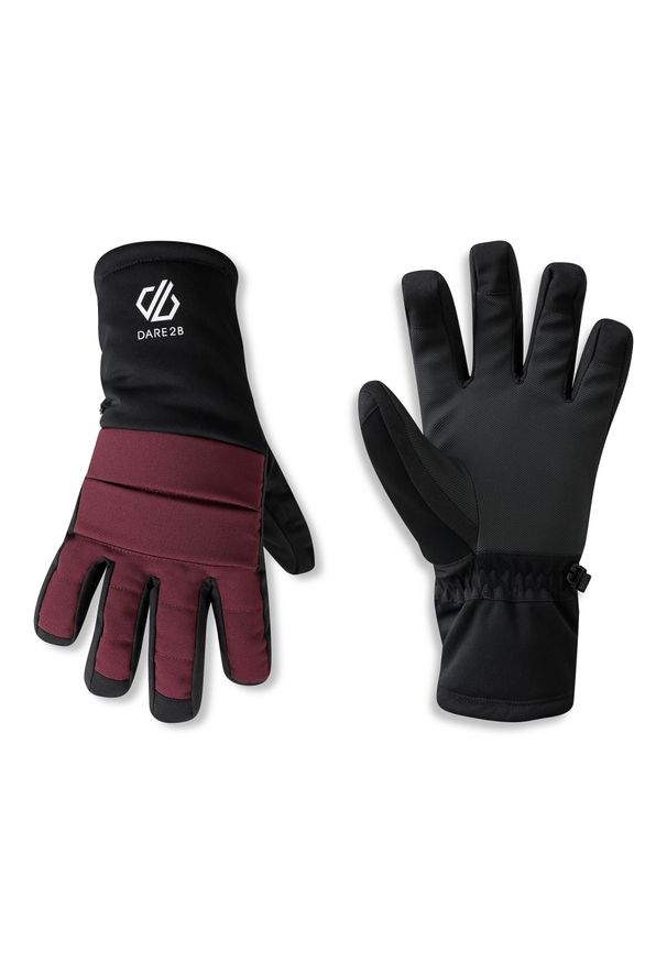 DARE 2B - Rękawice unisex narciarskie Freeride wodoodporne Dare 2b. Kolor: zielony, wielokolorowy, fioletowy. Materiał: materiał. Sport: narciarstwo