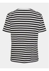 Pieces T-Shirt Ria 17146339 Czarny Regular Fit. Kolor: czarny. Materiał: bawełna