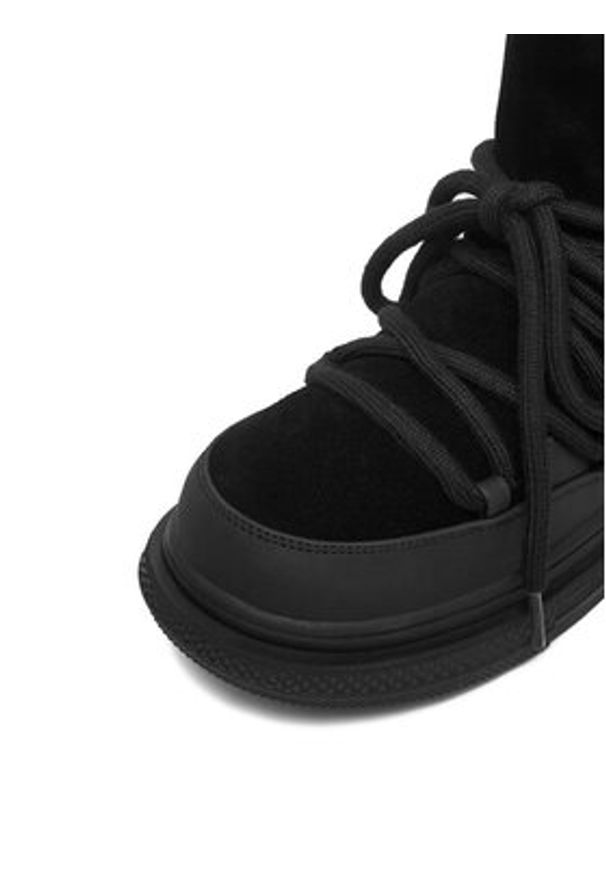 DeeZee Śniegowce DZ-AW16 Czarny. Kolor: czarny. Materiał: zamsz, skóra