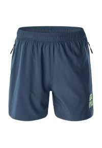 Spodenki męskie treningowe IQ Onre - niebieskie, Rozmiar S. Kolor: niebieski. Materiał: poliester, elastan, materiał. Sport: fitness #1