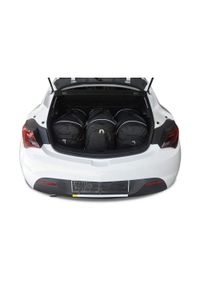 KJUST - Torby Do Bagażnika Opel Astra Gtc 2011-2015 3Szt Kjust. Kolor: czarny. Styl: sportowy #1
