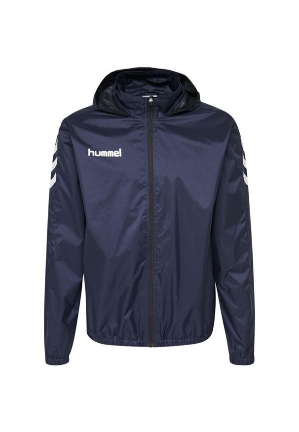 Kurtka ortalionowa sportowa dla dorosłych Hummel Core Spray Jacket. Kolor: niebieski