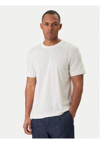 JOOP! T-Shirt Victormanuel 30101945 Écru Regular Fit. Kolor: kremowy. Materiał: bawełna #4