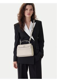 Karl Lagerfeld - KARL LAGERFELD Torebka B1W30278 Biały. Kolor: biały. Materiał: skórzane #4