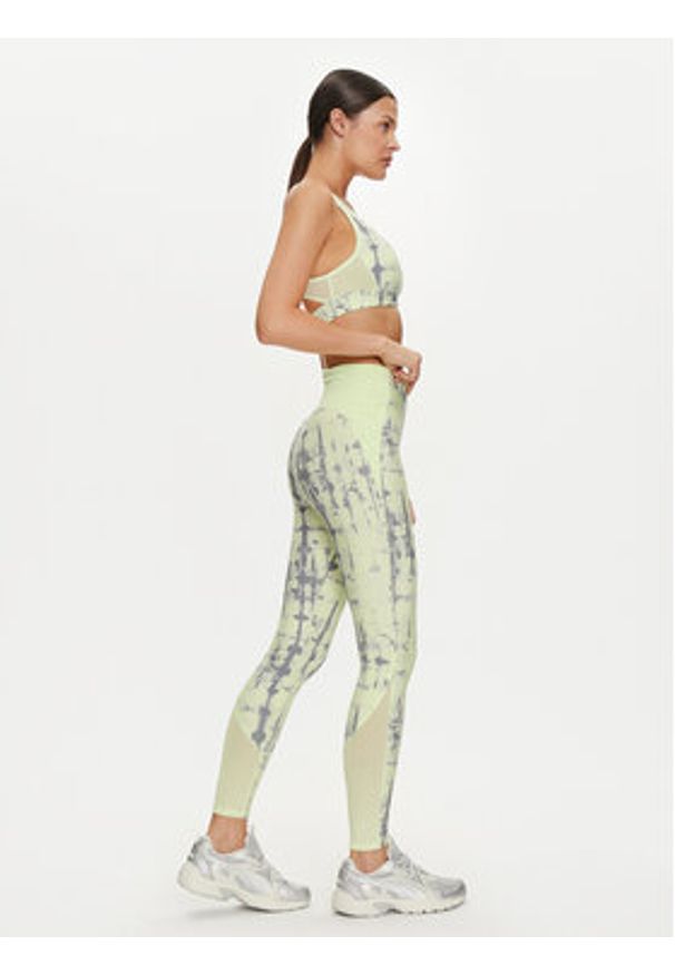 Reebok Biustonosz sportowy Lux Perform Racer Bra-ADP 100037396 Zielony. Kolor: zielony. Materiał: syntetyk