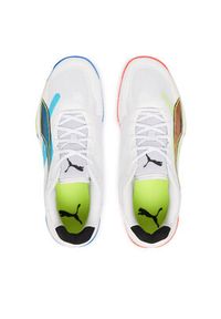 Puma Buty halowe Accelerate Turbo 4 Game On 108888 01 Biały. Kolor: biały. Materiał: materiał #3