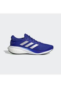 Adidas - Supernova 2.0 Shoes. Kolor: wielokolorowy, niebieski, szary, biały. Materiał: materiał. Sport: bieganie
