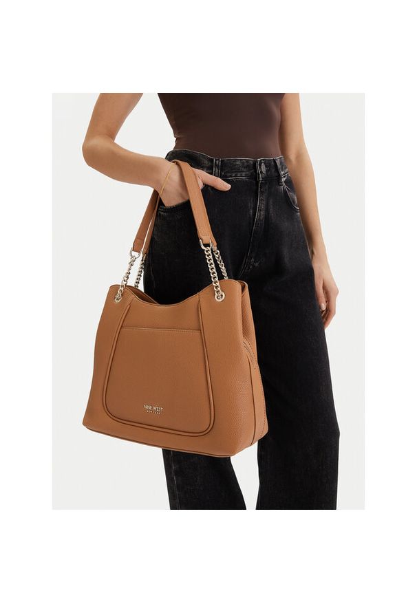 Torebka Nine West. Kolor: beżowy