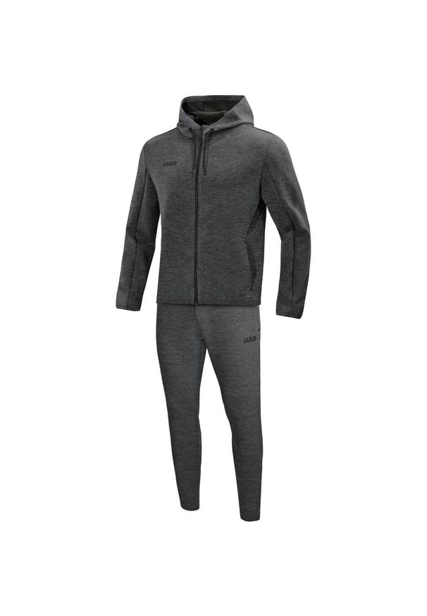 Damski dres Jako Premium Basic. Kolor: niebieski. Materiał: dresówka. Sport: piłka nożna