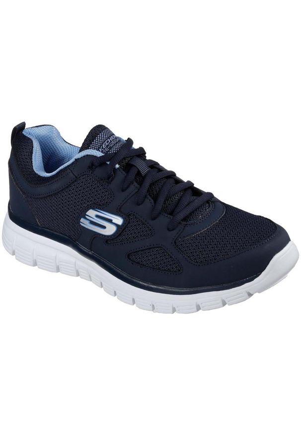 skechers - Buty na co dzień męskie SKECHERS BURNS AGOURA lekkie. Okazja: na co dzień. Kolor: czarny