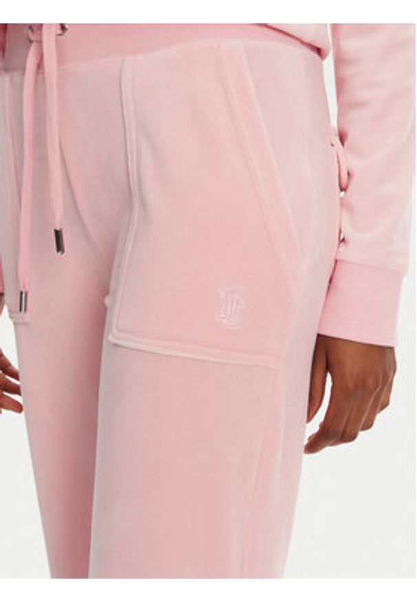 Juicy Couture Spodnie dresowe Layla JCSEBJ001 Różowy Flared Leg. Kolor: różowy. Materiał: syntetyk