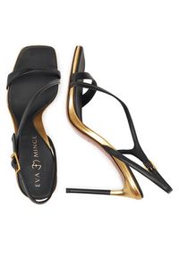 Eva Minge Sandały ROSEMARY-LT1520-2 Czarny. Kolor: czarny. Materiał: skóra #3