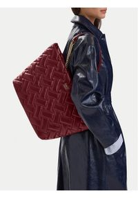 MEXX Torebka CEO-MEXX-L-006-10 Bordowy. Kolor: czerwony. Materiał: skórzane #1