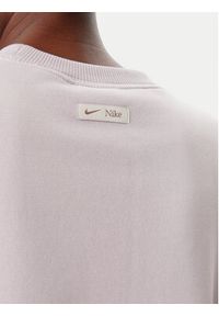 Nike Bluza FN3654 Różowy Oversize. Kolor: różowy. Materiał: bawełna #4