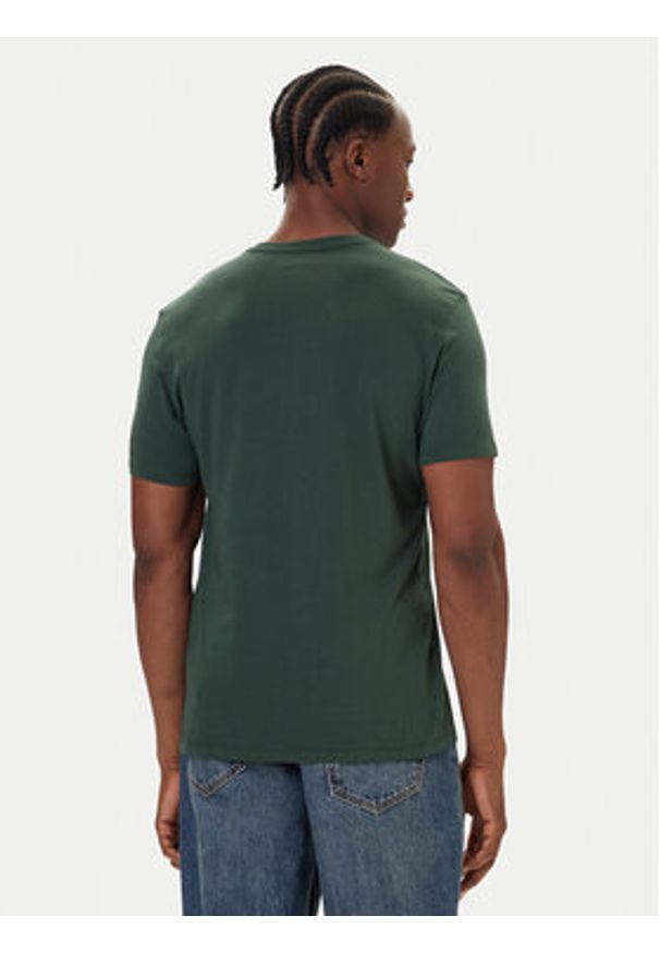 Calvin Klein Jeans T-Shirt 30s Chest Logo LV04RD865G Zielony Regular Fit. Kolor: zielony. Materiał: bawełna