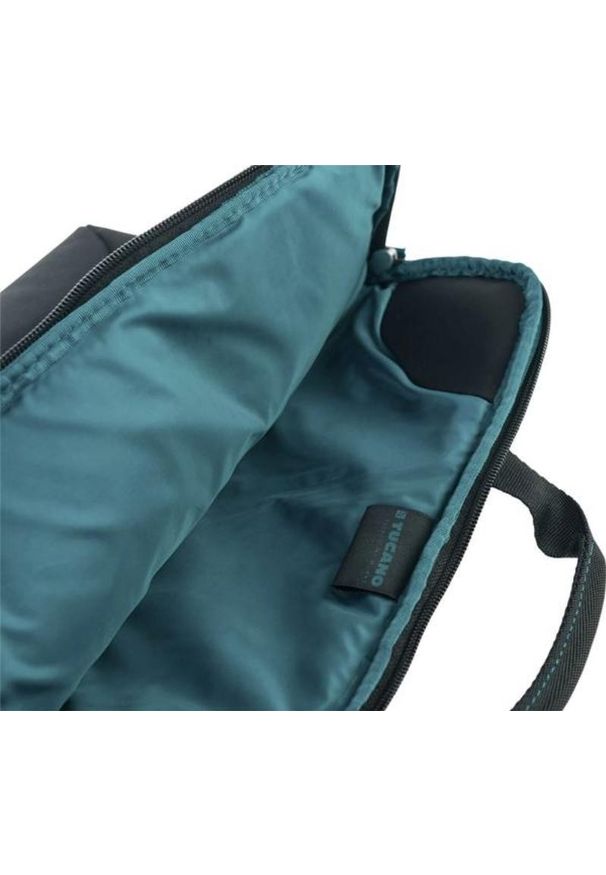TUCANO - Torba Tucano Smilza Super Slim Bag MacBook Pro 16'' / notebook 15.6” czarny. Kolor: czarny. Materiał: tkanina, neopren, materiał