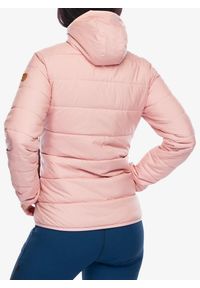 Fjällräven - Kurtka ocieplana damska Fjallraven Keb Padded Hoodie. Kolor: różowy