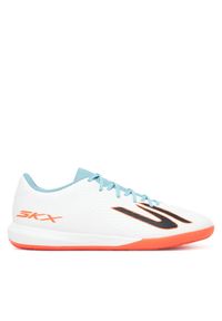 skechers - Skechers Buty do piłki nożnej Club Ic 252136 WTQP Biały. Kolor: biały. Materiał: skóra