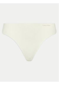 Calvin Klein Underwear Komplet 3 par stringów 000QD3558E Kolorowy. Materiał: syntetyk. Wzór: kolorowy #4