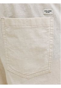 Jack & Jones Szorty materiałowe Jaiden 12293768 Beżowy Relaxed Fit. Kolor: beżowy. Materiał: bawełna #3