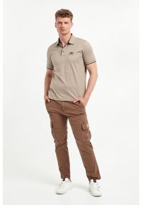 Aeronautica Militare - Polo męskie z haftem AERONAUTICA MILITARE. Typ kołnierza: polo. Wzór: haft #4