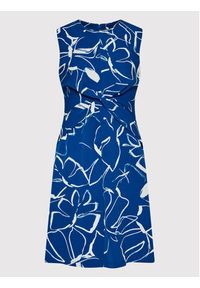 DKNY Sukienka letnia DD2ER926 Niebieski Regular Fit. Kolor: niebieski. Materiał: syntetyk. Sezon: lato #3