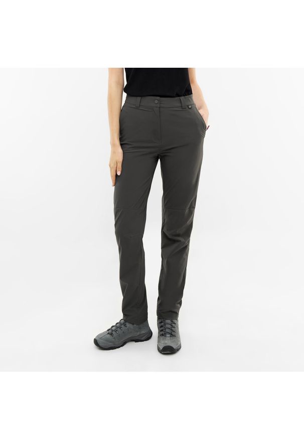 Viking - Spodnie trekkingowe Expander Ultralight Lady. Kolor: szary. Sezon: lato. Sport: turystyka piesza