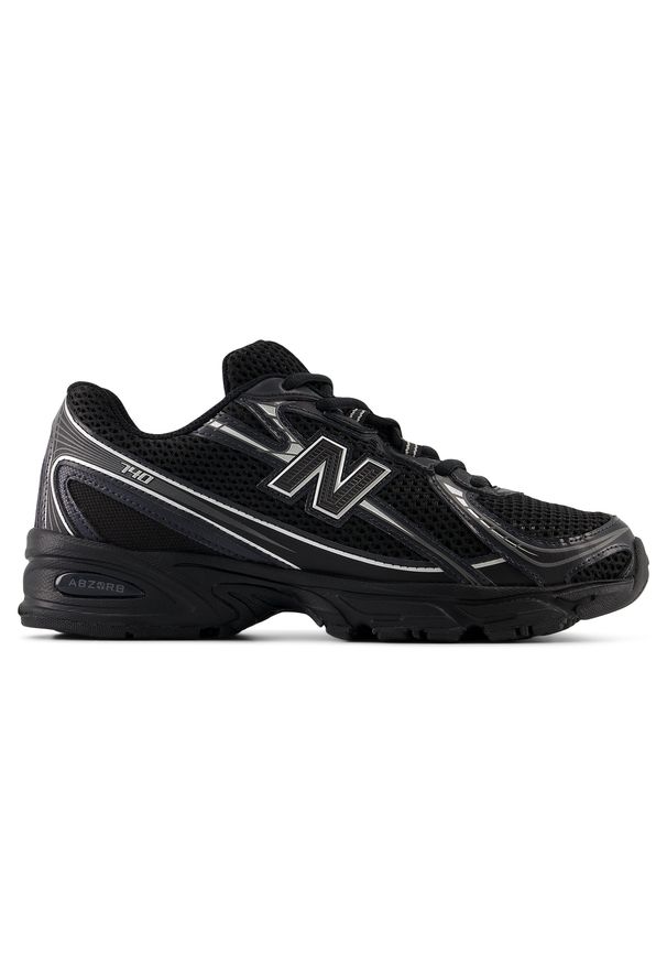 Buty unisex New Balance U740BM2 – czarne. Kolor: czarny. Materiał: materiał, syntetyk. Szerokość cholewki: normalna. Sezon: lato. Sport: turystyka piesza