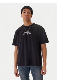 G-Star RAW - G-Star Raw T-Shirt Multi Technique D29296-E385 Czarny Relaxed Fit. Kolor: czarny. Materiał: bawełna #1