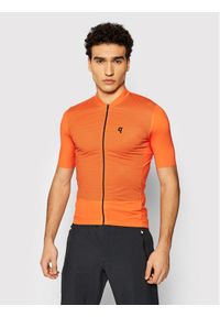 Quest Koszulka rowerowa Adventure Pomarańczowy Race Fit. Kolor: pomarańczowy. Materiał: syntetyk