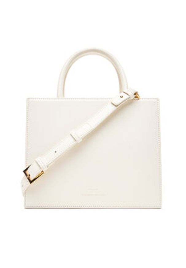 Elisabetta Franchi Torebka BS-33A-56E2-V380 Biały. Kolor: biały. Materiał: skórzane