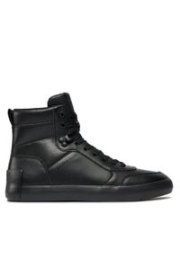 Calvin Klein Jeans Sneakersy Vulc Mid Laceup Lth In Lum YM0YM00872 Czarny. Kolor: czarny