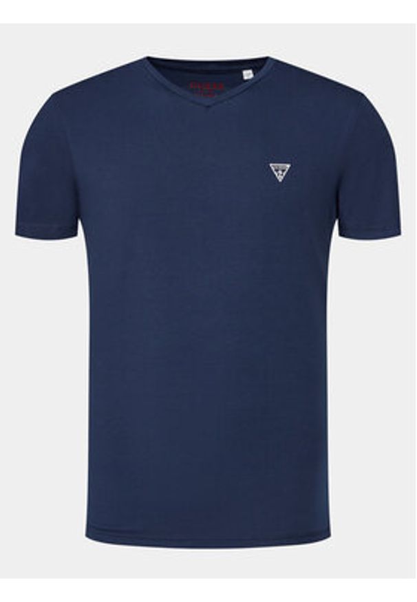 Guess Komplet t-shirtów Caleb U97G03 KCD31 Granatowy Regular Fit. Kolor: niebieski. Materiał: bawełna