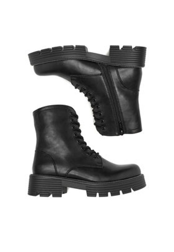 Jenny - JENNY Trapery CEO-SONEQUA WS6119-07 Czarny. Kolor: czarny. Materiał: materiał