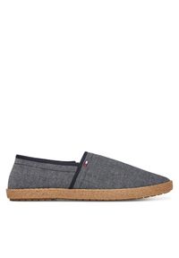 TOMMY HILFIGER - Espadryle Tommy Hilfiger. Kolor: niebieski