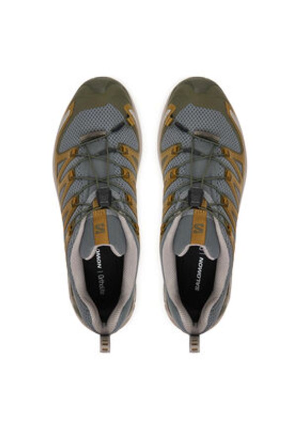 salomon - Salomon Buty do biegania Xa Pro 3D V9 L49229900 Kolorowy. Materiał: materiał. Wzór: kolorowy