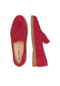 Lasocki Mokasyny WI16-VINISKA-01 Czerwony. Kolor: czerwony. Materiał: skóra, zamsz #7