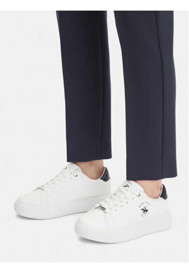 Beverly Hills Polo Club Sneakersy CEO-V12-712 Biały. Kolor: biały. Materiał: materiał