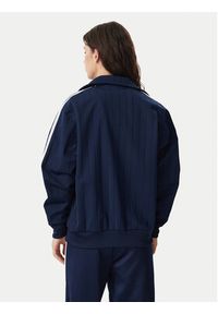 Adidas - adidas Bluza Pinstripe Firebrid Loose Tracktop KS9983 Granatowy Regular Fit. Kolor: niebieski. Materiał: syntetyk #4
