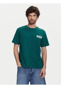 GAP - Gap T-Shirt 768925-02 Zielony Regular Fit. Kolor: zielony. Materiał: bawełna