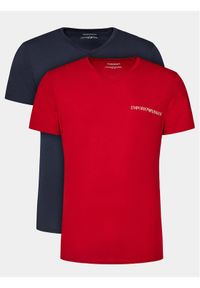Emporio Armani Underwear Komplet 2 t-shirtów 111849 4R717 71435 Kolorowy Regular Fit. Materiał: bawełna. Wzór: kolorowy