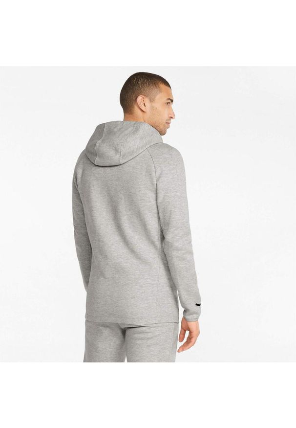 Bluza z kapturem Puma Teamfinal Casuals Hooded Jkt, Mężczyźni. Typ kołnierza: kaptur. Kolor: szary. Materiał: materiał, bawełna. Sport: piłka nożna