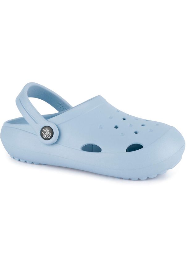 Aqua Speed - Klapki dziecięce kroksy chodaki piankowe na basen AQUA SPEED. Kolor: niebieski