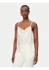 Rinascimento Top CFC0020268002 Biały Regular Fit. Kolor: biały. Materiał: syntetyk #1