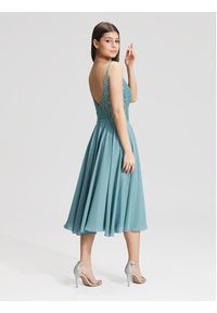 Hey Kyla Sukienka koktajlowa 5AC106HK Niebieski Slim Fit. Kolor: niebieski. Materiał: syntetyk. Styl: wizytowy #2